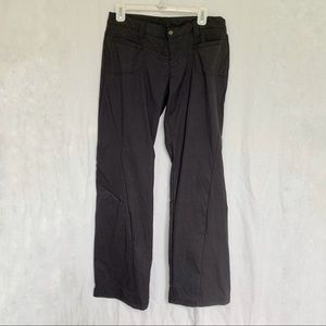 Athleta // Black Dipper Wide Leg Pants 6